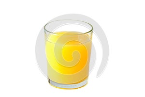 Glass of orange juice