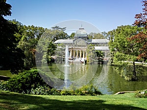 Glass palace of retirement park