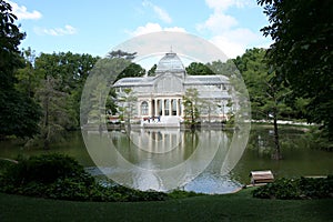 Glass Palace of the Retiro Park photo