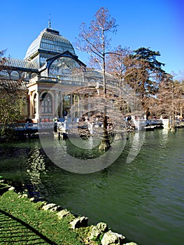Glass Palace Retiro Park Madrid photo