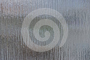 Glass pane as a texture and background for composing