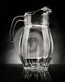 Glass pitcher