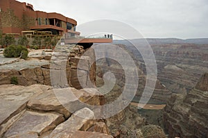 Glass Platform over Grand Canyon