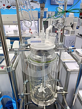 Glass Reactor Jacketed System in the laboratory photo