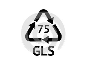 Glass Recycling codes