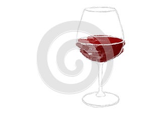 Tazza vino rosso 