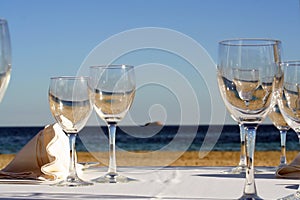 A glass of Sea and Sun