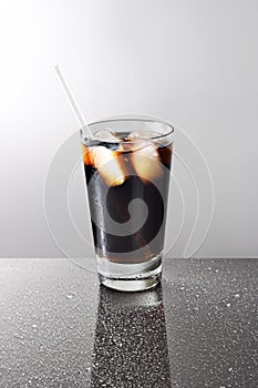 Glass of soda