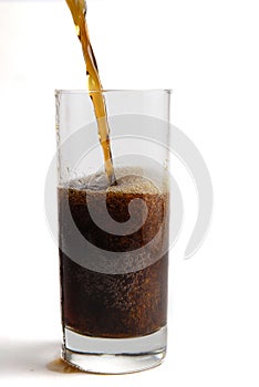 Glass with soda