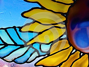 Glass Sunflower