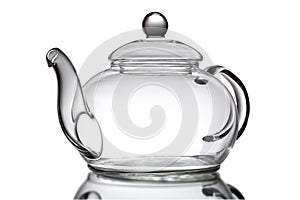 Glass teapot