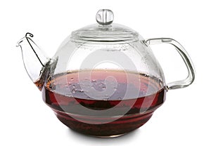 Glass teapot