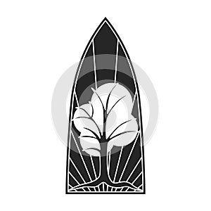 Glass vector black icon. Vector illustration glass window on white background. Isolated black illustration icon of window church