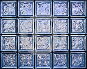 Glass wall pattern