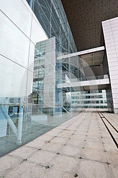 Glass walls office