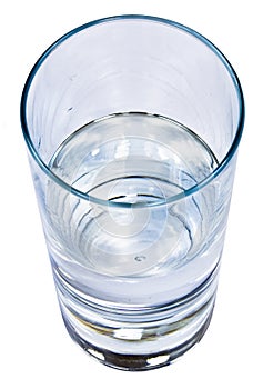 Glass of water photo