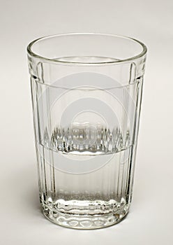 Glass with water photo