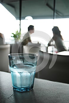 Glass of water