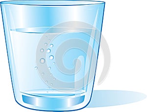 Glass of water