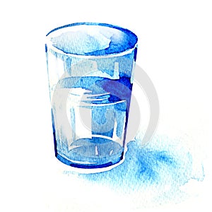 Glass of water