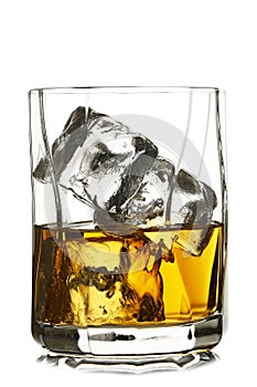 Glass of whiskey