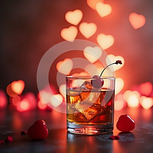 Romantic Whiskey Moment photo