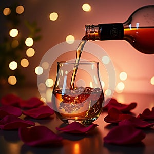 Romantic Whiskey Moment photo