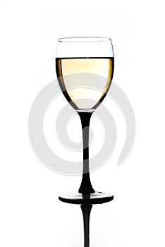 Glass of white wine