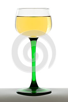 Glass of white wine