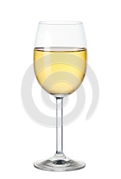 Glass of white wine