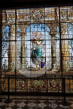 Glass Window Chapultepec Castle photo