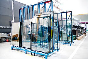 Glass window factory