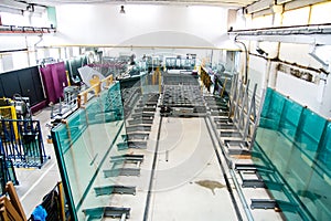 Glass window factory