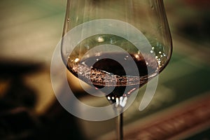 Glass of wine alcohol wine liquor, a celebration of grapes
