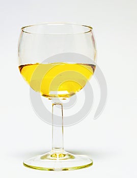 Glass of wine, white