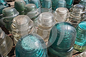 Glass wiring insulators