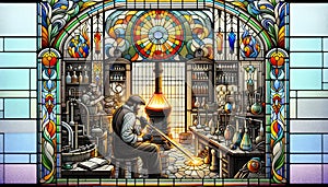 Glassblowing Workshop Stained Glass Art