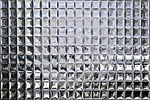 Glassbox wall pattern with reflection