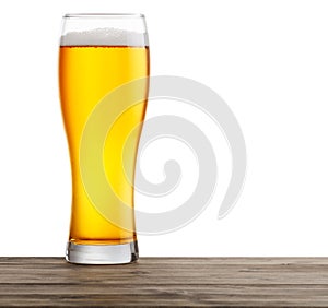 Glasses of beer