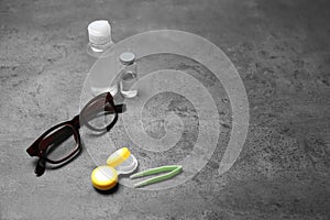 Glasses and contact lens accessories