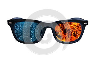 Glasses Fire Waters