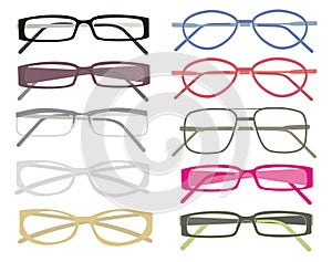 Glasses frames