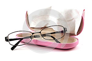 Glasses and glassesetui