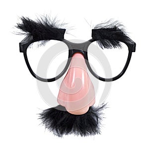 Glasses with Mustache and Eyebrows