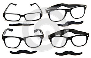 Glasses with Mustaches photo