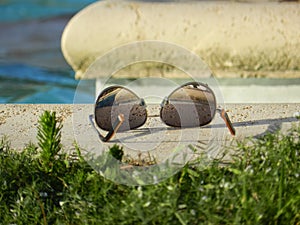 Glasses & Pool photo