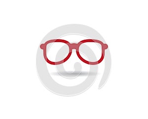 Glasses vector symbol icon