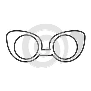 Glasses vintage frameicon image
