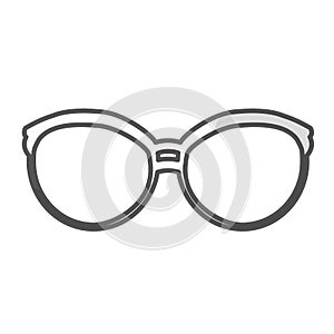 Glasses vintage frameicon image