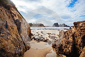 Glasshouse Rocks Beach in Narooma Australia